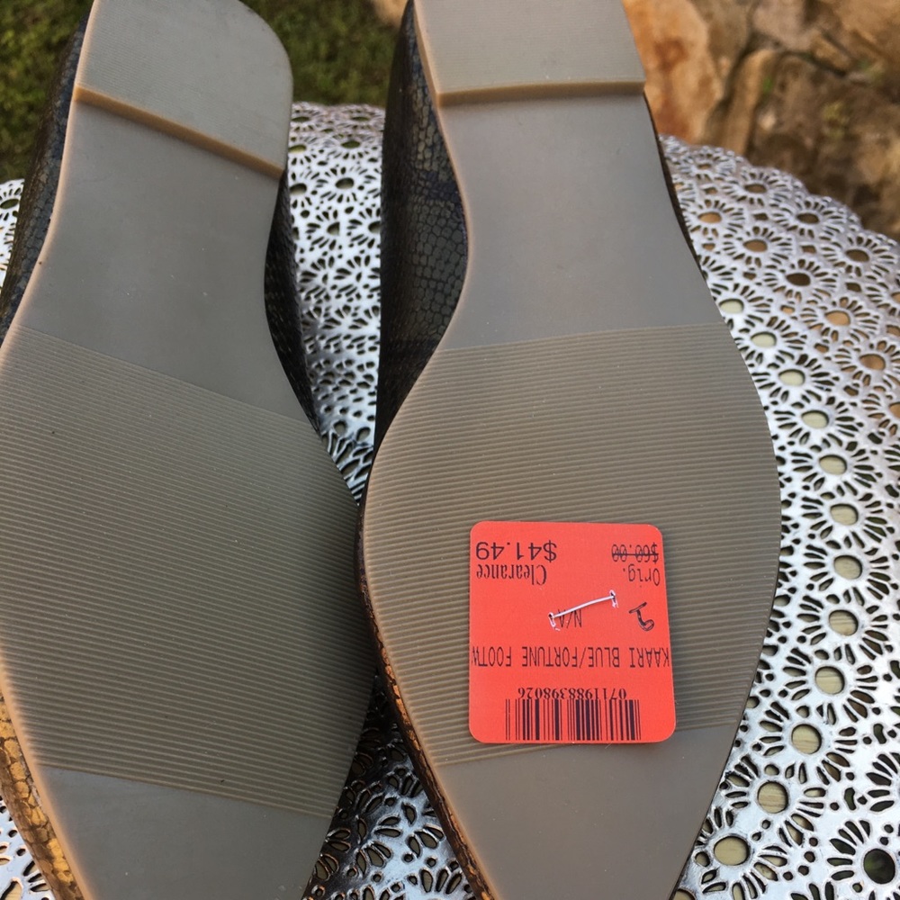 Kaari Blue Shoes New - Picture 3 of 7